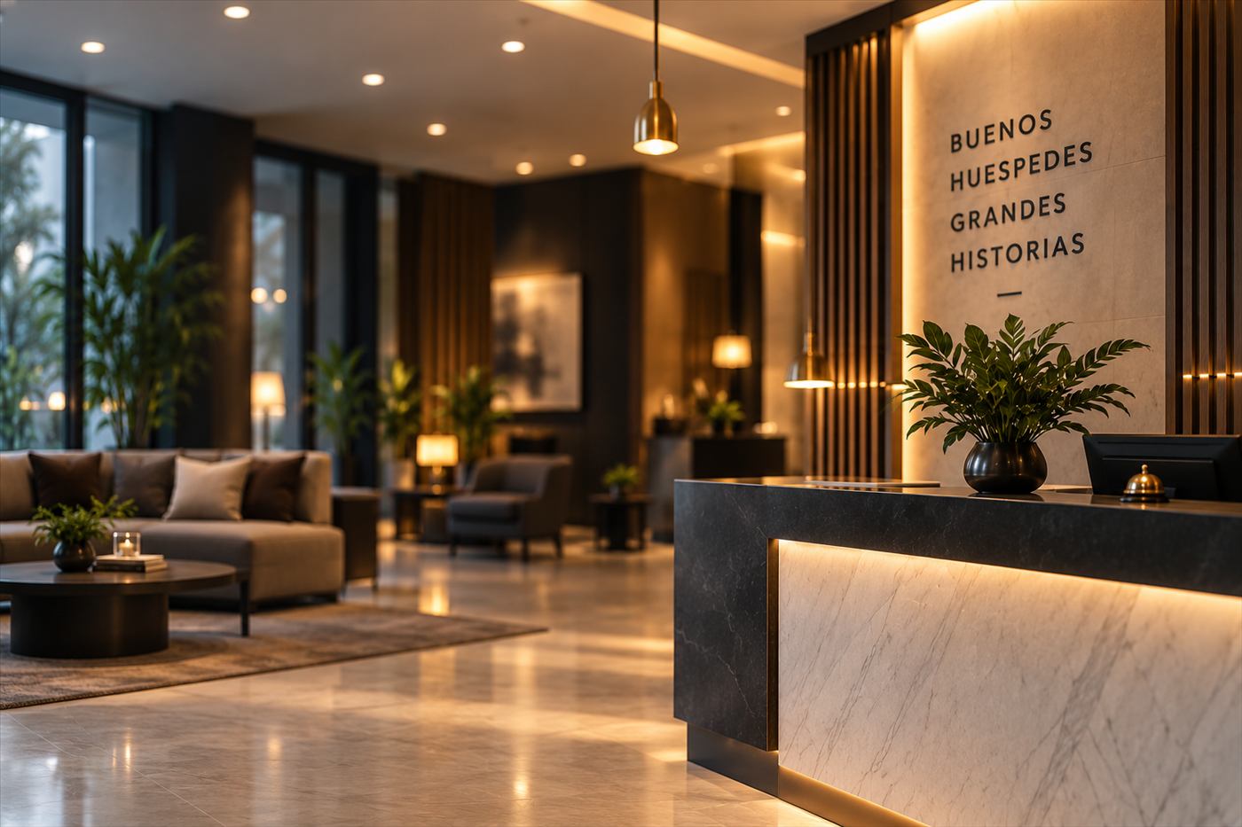 Lobby del hotel